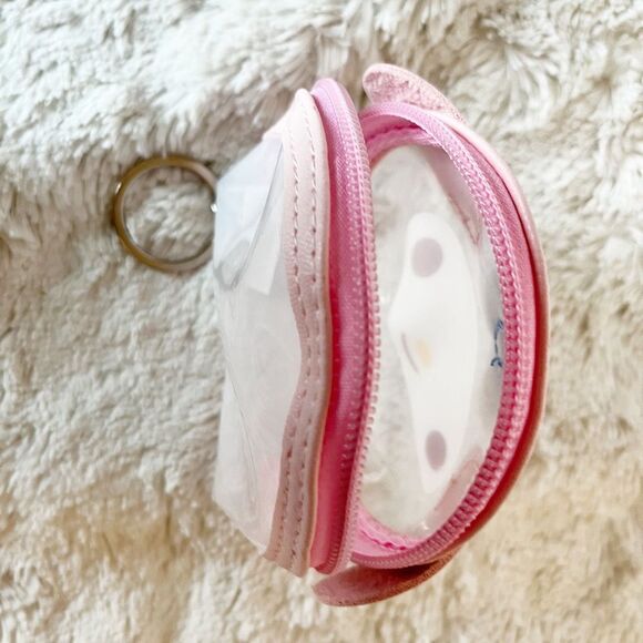 Sanrio Pink My Melody Transparent Keychain Bag - Picture 5 of 5